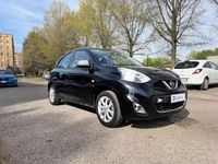 Usata Nissan Micra Acenta 80 CV (58 kW) 2015 Nero Utilitaria