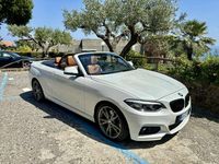 Usata BMW 220 M Sport 190 CV (139 kW) 2017 Bianco Cabrio