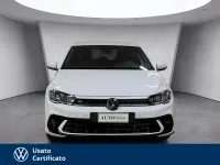 Usata VW Polo R-line 95 CV (69 kW) 2023 Bianco / pastello Utilitaria