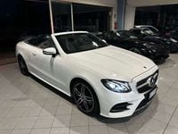 Usata Mercedes E200 Premium Plus 197 CV (144 kW) 2019 Bianco Cabrio