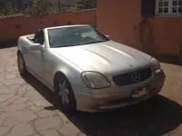 Usata Mercedes SLK200 Edition 163 CV (119 kW) 2003 Argento Cabrio