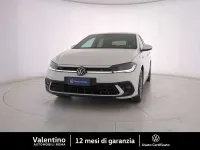 Usata VW Polo R-line 95 CV (69 kW) 2023 Bianco Utilitaria