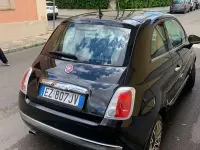 Usata Fiat 500 Lounge 95 CV (69 kW) 2015 Nero Utilitaria