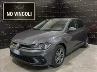 Usata VW Polo R-line 95 CV (69 kW) 2022 Grigio Utilitaria