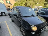 Usata Fiat 500 Pop 69 CV (50 kW) 2009 Nero Cabrio