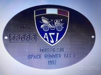 Usata Mitsubishi Space Runner 1992 Blu Monovolume
