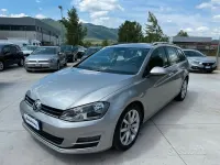 Usata VW Golf VII Highline 105 CV (77 kW) 2014 Grigio Station wagon