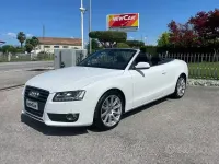 Usata Audi A5 Cabriolet Ambition 170 CV (125 kW) 2011 Bianco Cabrio