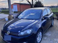 Usata VW Golf VI 102 CV (75 kW) 2010 Nero Utilitaria