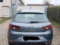 Usata Seat Leon 105 CV (77 kW) 2013 Blu Berlina