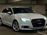 Usata Audi A3 2018 Bianco Berlina