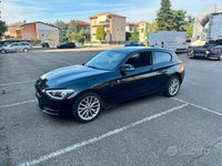 Usata BMW 118 Coupé Sport Line 143 CV (105 kW) 2015 Nero Coupé