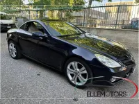 Usata Mercedes SLK200 184 CV (135 kW) 2010 Blu Cabrio