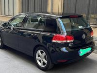 Usata VW Golf VI 80 CV (58 kW) 2011 Nero Utilitaria