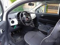 Usata Fiat 500 Lounge 69 CV (50 kW) 2014 Bianco Utilitaria