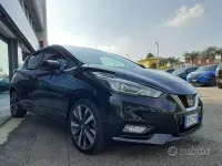 Usata Nissan Micra Tekna 90 CV (66 kW) 2018 Nero / metallizzato Utilitaria