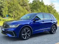 Usata VW Tiguan R-line 190 CV (139 kW) 2021 Blu SUV