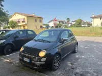 Usata Fiat 500 69 CV (50 kW) 2009 Bluazzurro Cabrio
