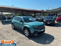 Usata Jeep Avenger Longitude 101 CV (74 kW) 2024 Blu SUV