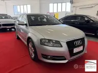 Usata Audi A3 Attraction 105 CV (77 kW) 2014 Argento Berlina