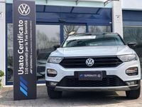 Usata VW T-Roc Style 116 CV (85 kW) 2019 White silver SUV