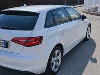 Usata Audi A3 Ambition 110 CV (80 kW) 2015 Bianco Berlina