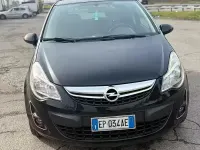 Usata Opel Corsa 86 CV (63 kW) 2012 Nero Utilitaria