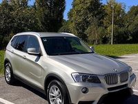 Usata BMW X3 177 CV (130 kW) 2012 Marrone SUV