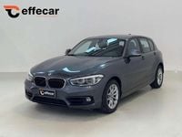 Usata BMW 118 Sport Line 150 CV (110 kW) 2019 Grigio Utilitaria