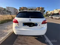 Usata Peugeot 308 Allure 116 CV (85 kW) 2014 Bianco Berlina