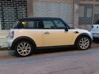 Usata Mini Cooper D 109 CV (80 kW) 2008 Beige Utilitaria