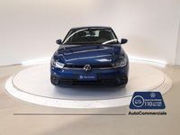 Usata VW Polo Life 95 CV (69 kW) 2022 Blu Utilitaria