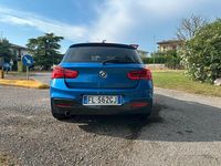 Usata BMW 116 M Sport 116 CV (85 kW) 2017 Blu Utilitaria