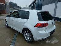 Usata VW Golf VII 110 CV (80 kW) 2014 Bianco Berlina