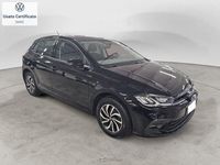 Usata VW Polo Life 95 CV (69 kW) 2023 Nero Berlina