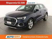 Usata Audi Q3 Advanced 150 CV (110 kW) 2019 Blu/azzurro SUV