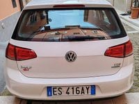 Usata VW Golf VII 105 CV (77 kW) 2013 Bianco Berlina