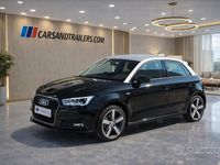 Usata Audi A1 S-Line 90 CV (66 kW) 2016 Nero Utilitaria