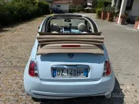 Occasion Fiat 500C Lounge 100 ch (73 kW) 2009 Bleue Cabriolet