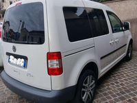 Usata VW Caddy 105 CV (77 kW) 2009 Bianco Monovolume