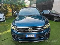 Usata VW Tiguan R-line 200 CV (147 kW) 2021 Blu SUV