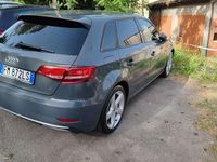 Usata Audi A3 Ambiente 116 CV (85 kW) 2018 Grigio Berlina