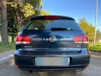Usata VW Golf VI Highline 105 CV (77 kW) 2010 Blu Utilitaria