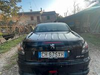 Usata Peugeot 206 2003 Nero Cabrio