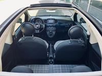 Usata Fiat 500C Lounge 69 CV (50 kW) 2018 Blu/azzurro Cabrio