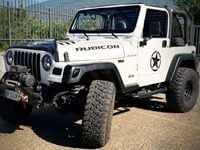 Usata Jeep Wrangler 118 CV (86 kW) 1998 Bianco SUV