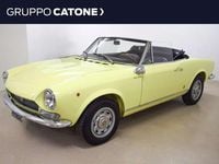 Usata Fiat 124 Spider Sport 110 CV (80 kW) 1971 Giallo colorado yellow Cabrio
