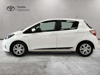 Usata Toyota Yaris Hybrid Active 101 CV (74 kW) 2018 Bianco Utilitaria