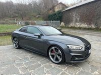 Usata Audi A5 S-Line 245 CV (180 kW) 2019 Grigio Coupé