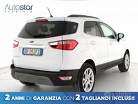 Usata Ford Ecosport Titanium S 125 CV (91 kW) 2021 Bianco SUV